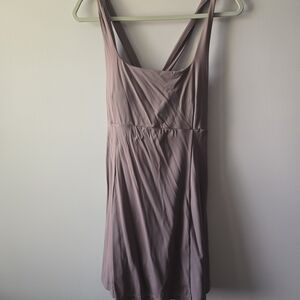 Elegant Mauve Sleeveless sporty Dress